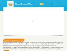 Tablet Screenshot of jeevashanthytrust.org